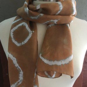 SOLD: LOCAL PICK UP "Many Lives" Habotai Silk Scarf